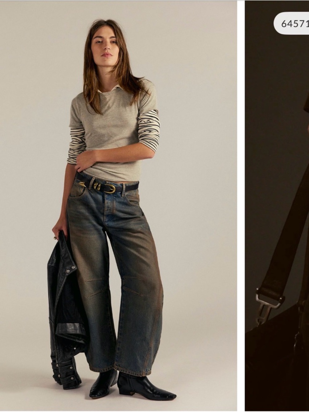 Free People Good Luck Barrel Jeans